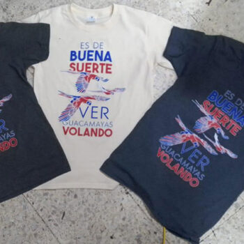 Playera “Guacamayas”